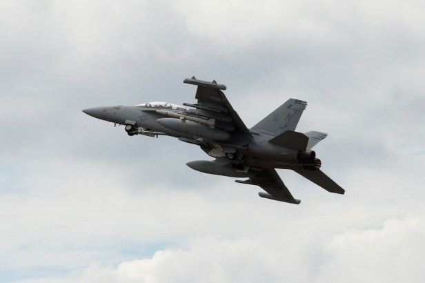 EA-18G take off